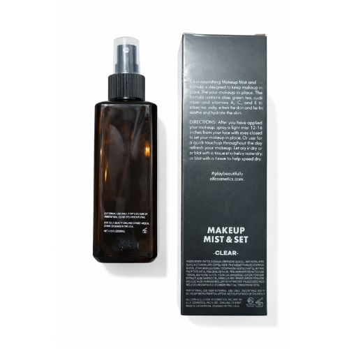 e.l.f. Makeup Mist & Set – Clear | Long-Lasting Setting Spray (120ml)